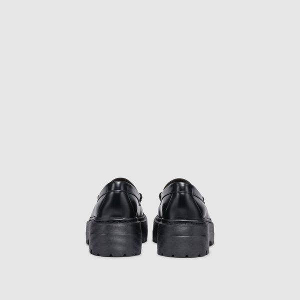 G.h. Bass & Co WOMENS WHITNEY PLATFORM WEEJUNS LOAFER Black