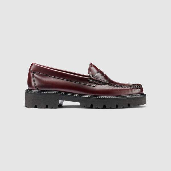 G.h. Bass & Co WOMENS WHITNEY SUPER LUG WEEJUNS LOAFER Wine