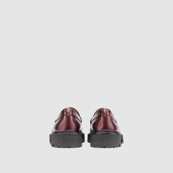G.h. Bass & Co WOMENS WHITNEY SUPER LUG WEEJUNS LOAFER Wine
