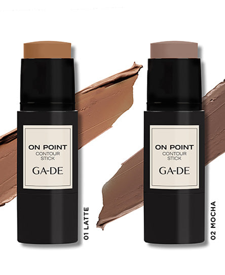 Ga De CONTOUR STICK ON POINT #02 Subtle Matte Contour Stick For Natural Dimension