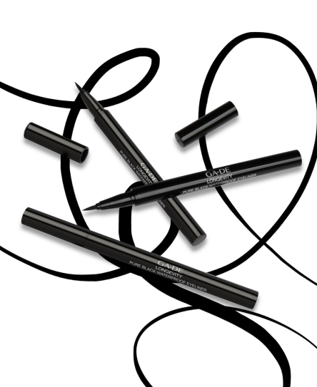 Ga De LONGEVITY Pure Black Waterproof Eyeliner