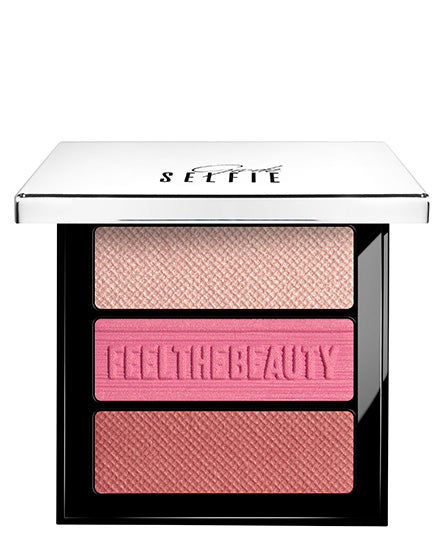 ga de SELFIE 3 #27 Blush & Highlighter Trio Palette