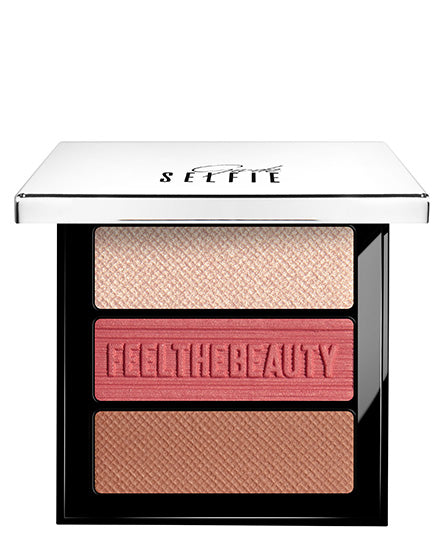 ga de SELFIE 3 #29 Blush & Highlighter Trio Palette