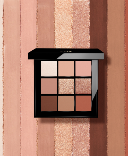Ga De VELVETEEN #56 Warm & Nude Eye Shadows Palette