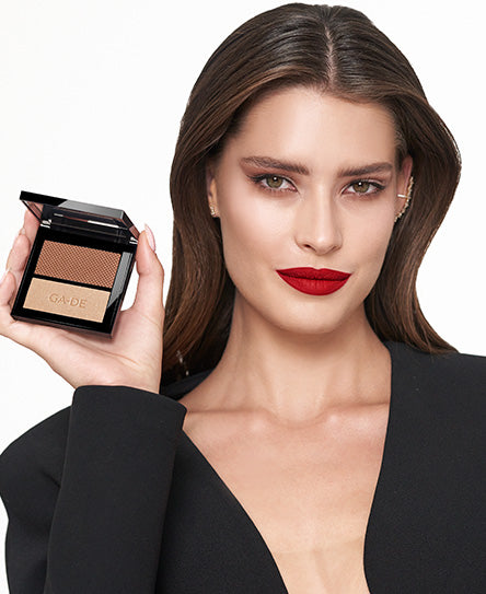 Ga De VELVETEEN Blush And Shimmer Duet