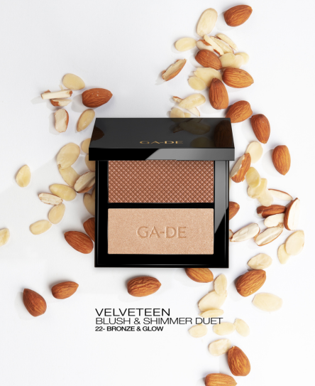 Ga De VELVETEEN Blush And Shimmer Duet