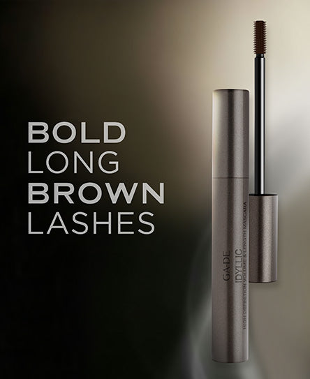 Ga De IDYLLIC MASCARA BROWN High Definition Volume & Length Mascara