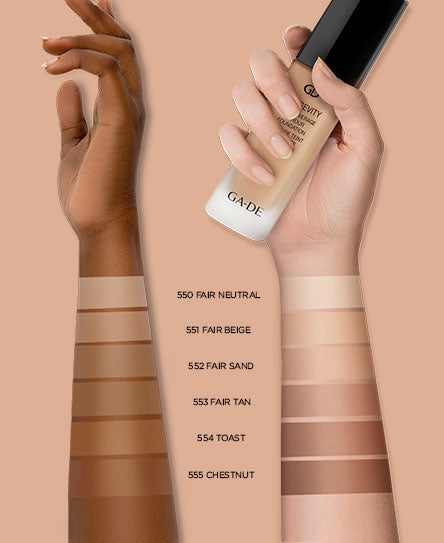 Ga De LONGEVITY 24H FOUNDATION A 24-hour Full Coverage Non-transfer Foundation