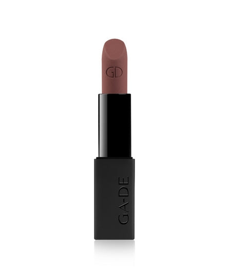 ga de VELVETEEN PURE MATTE #754 TRY IT ON A nude mauve brown
