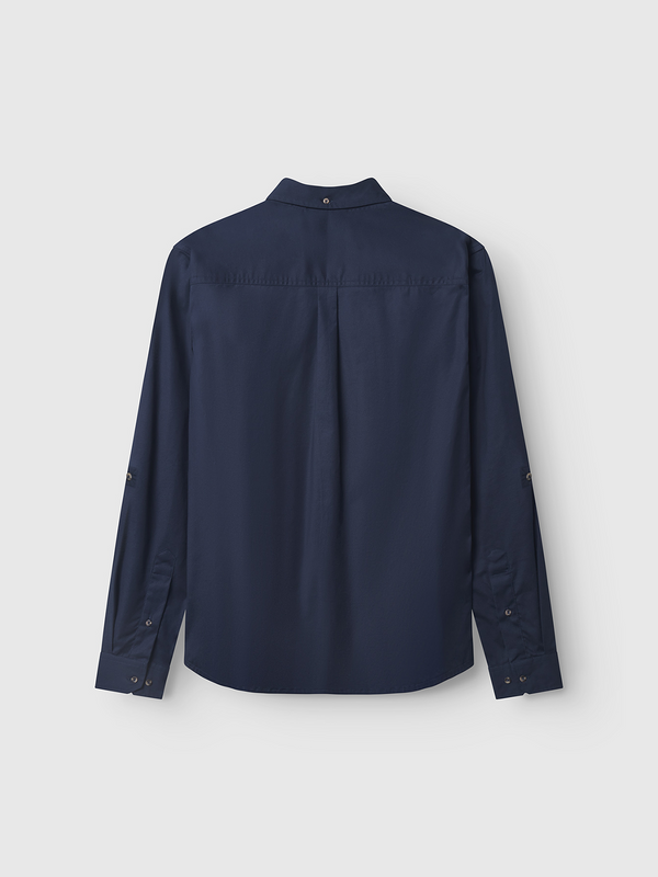Gabba Bent Reg Ox LS Dark Navy