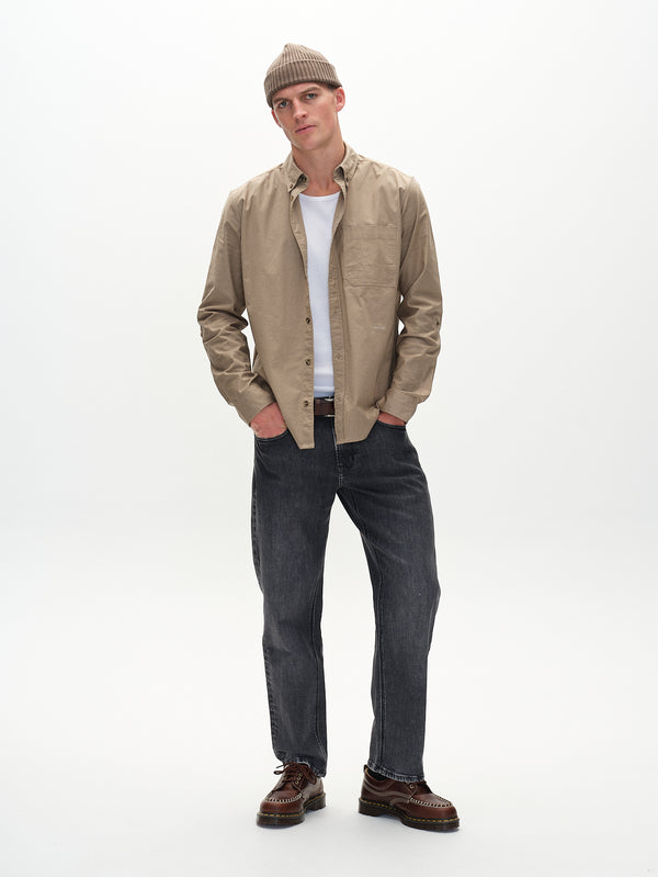 Gabba Bent Reg Ox LS Khaki