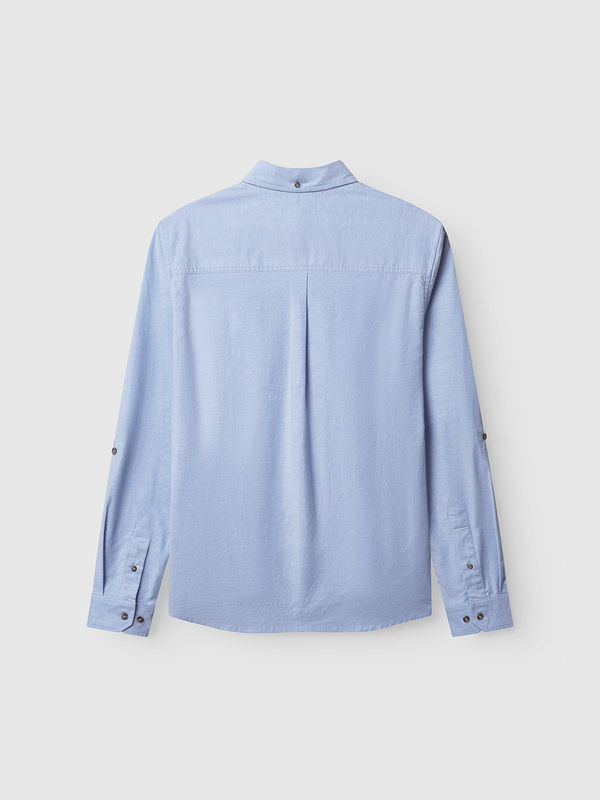 Gabba Bent Reg Ox LS Light Blue