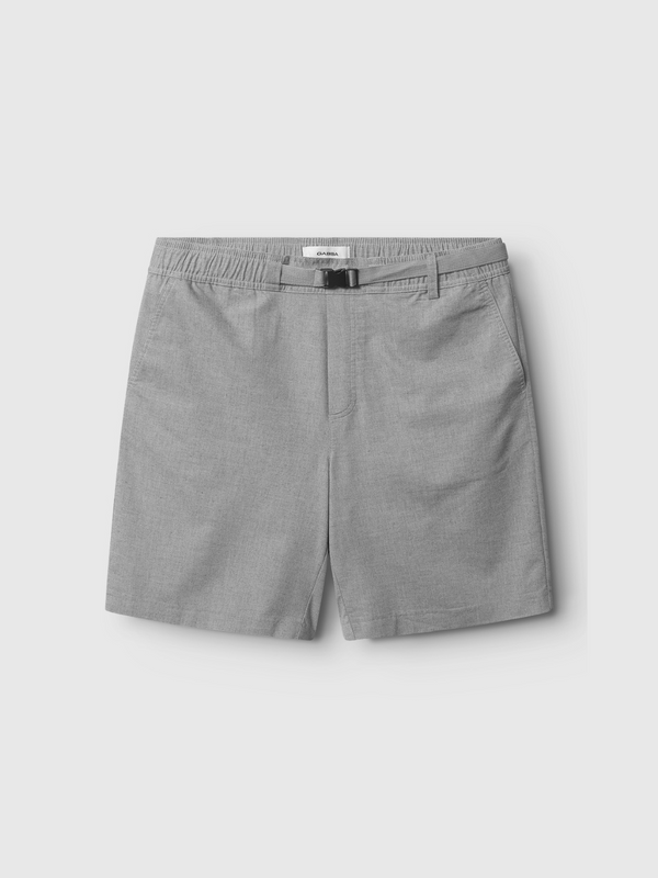 gabba Coz Belt Carre Shorts Lt. Grey