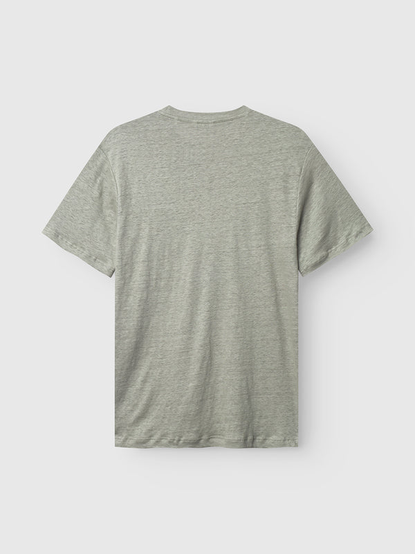 Gabba Duke Linen Logo SS Light Green