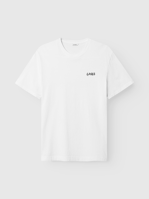 gabba Dune Kay Dot SS GOTS White