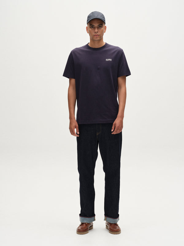 gabba Dune Kay Man Bauw SS GOTS Navy