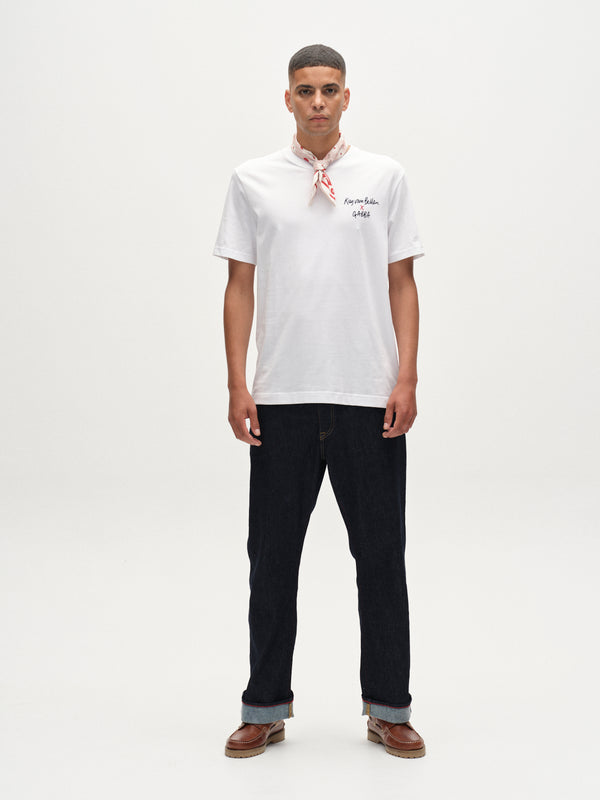 Gabba Dune Kay Man SS GOTS White