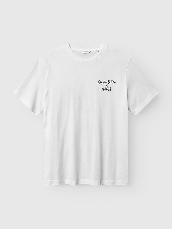 gabba Dune Kay Man SS GOTS White