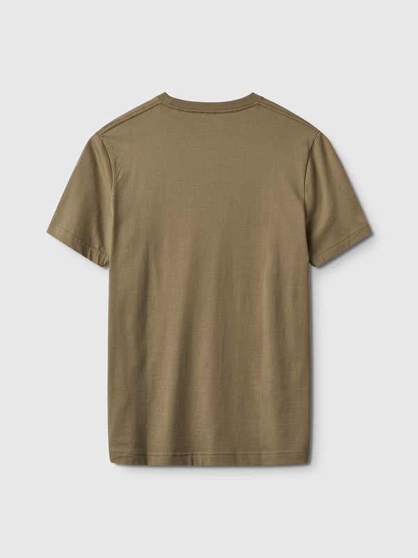 Gabba Dune Logo SS GOTS Aloe