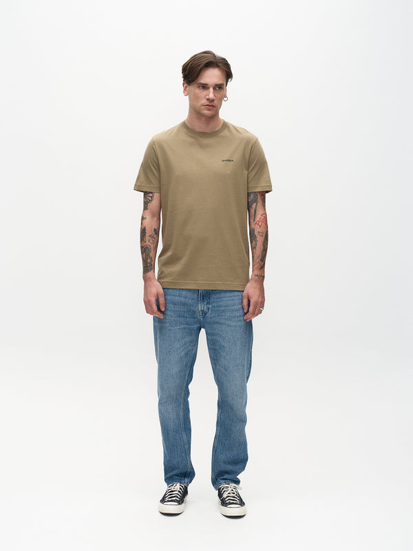 Gabba Dune Logo SS GOTS Aloe