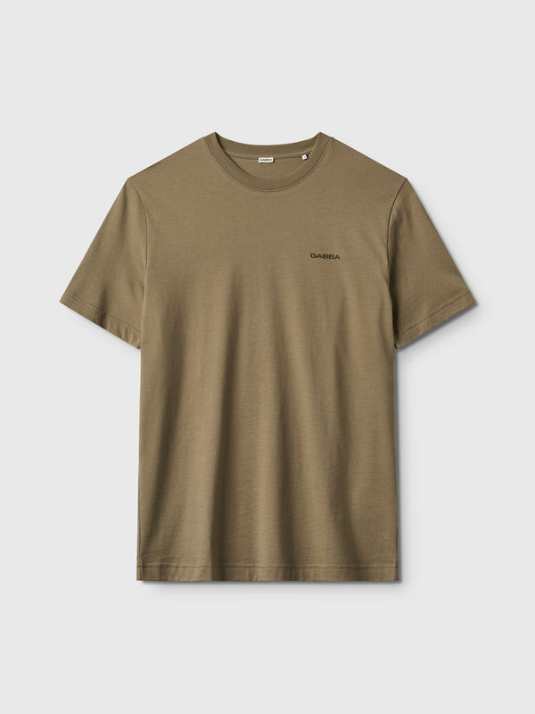 gabba Dune Logo SS GOTS Aloe