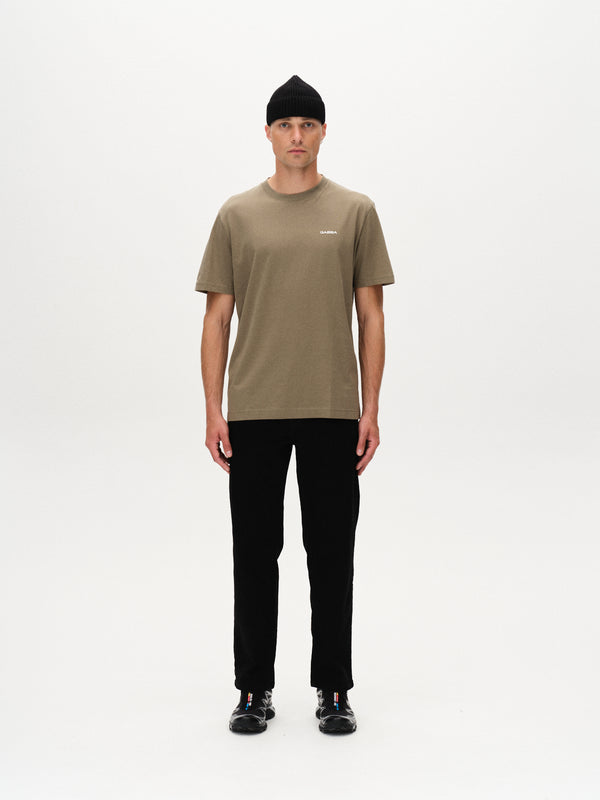 Gabba Dune Logo SS GOTS Deep Lichen Green