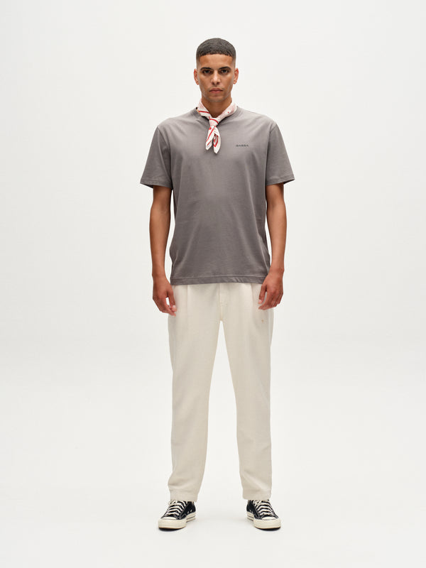 Gabba Dune Logo SS GOTS Dust Sage Green