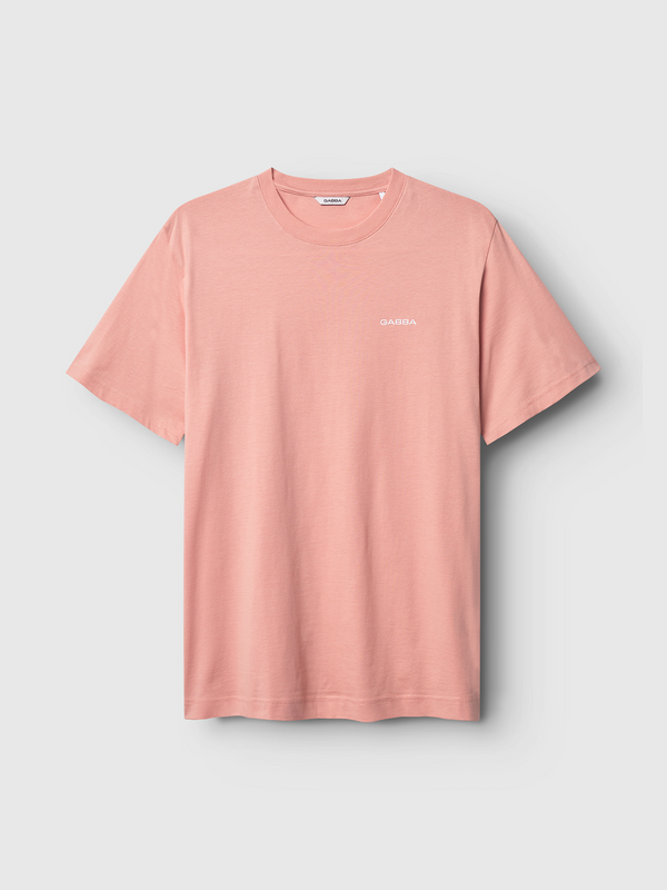 gabba Dune Logo SS GOTS Rose Peach