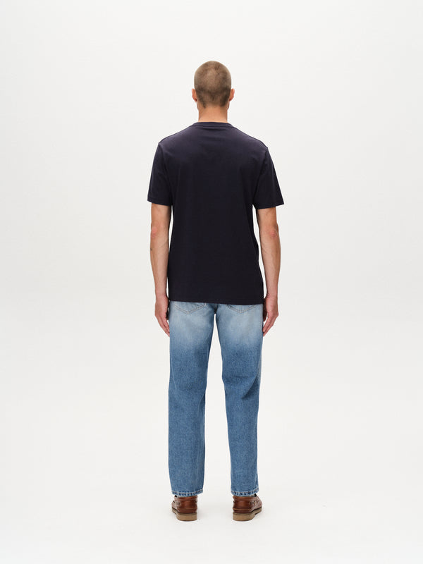 Gabba Dune Logo SS GOTS Total Eclipse