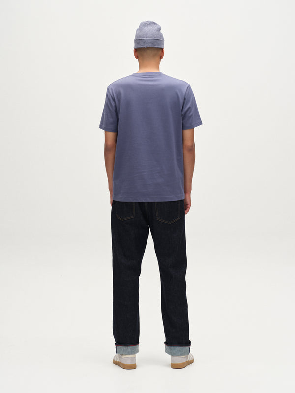 Gabba Dune Logo SS GOTS Vintage Indigo