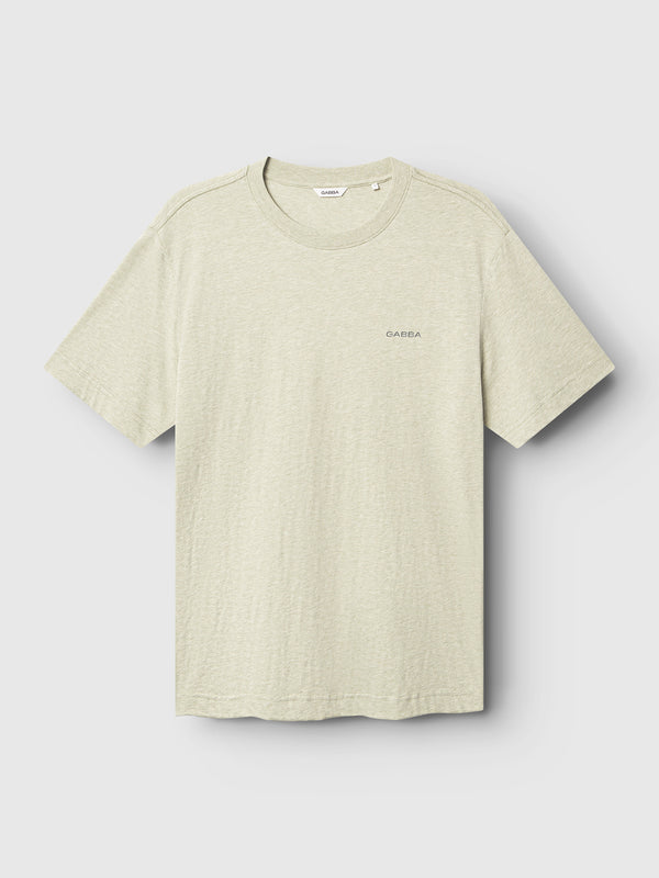 gabba Dune Melange SS Green Melange