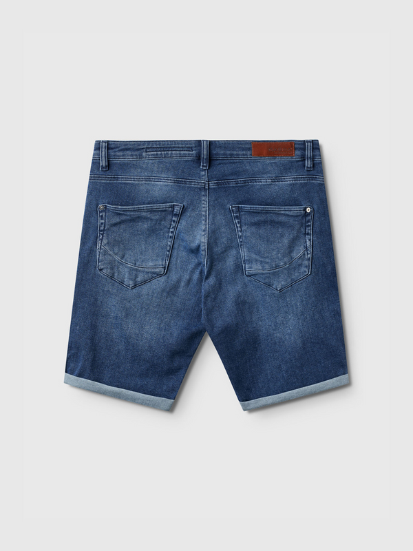 Gabba Jason K3787 SANZA Shorts Mid Blue Denim