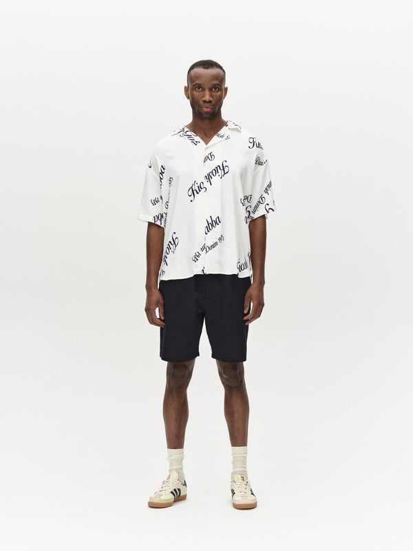 Gabba Jens Over Resort Kiosk SS Navy Pattern