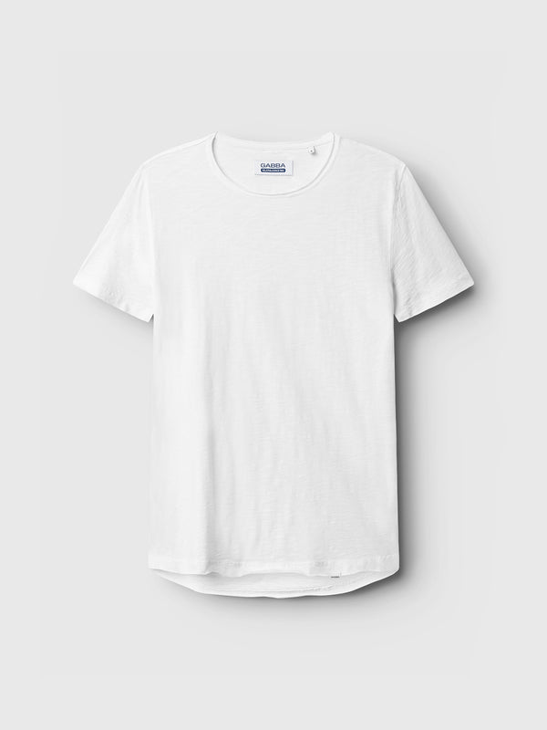 gabba Konrad Slub S/S Tee White