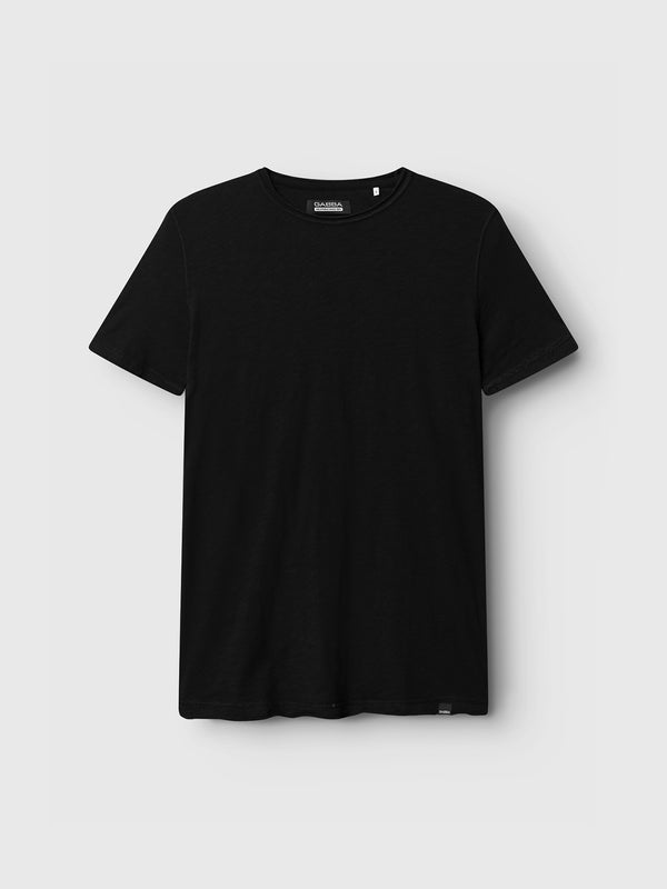 gabba Konrad Straight Slub Tee Black