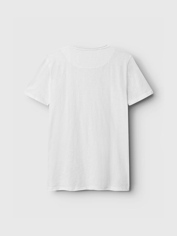 Gabba Konrad Straight Slub Tee White