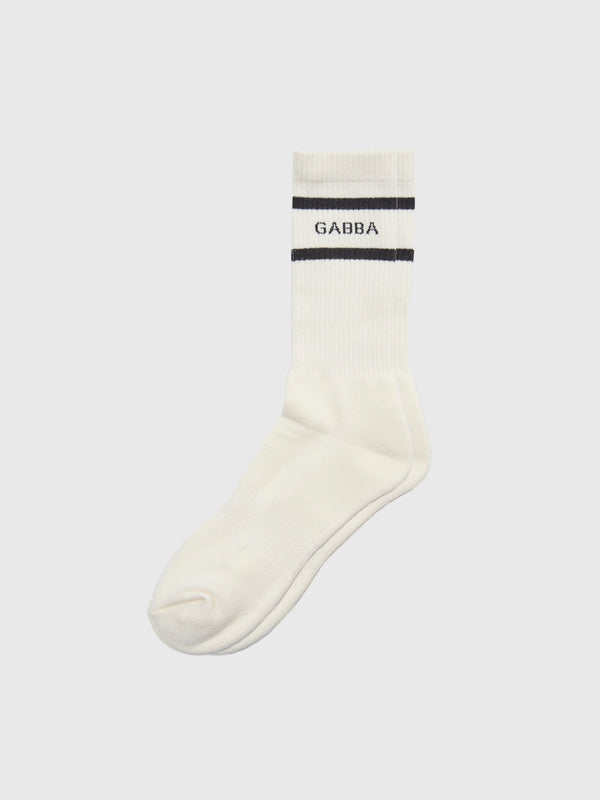 gabba Loris Socks White