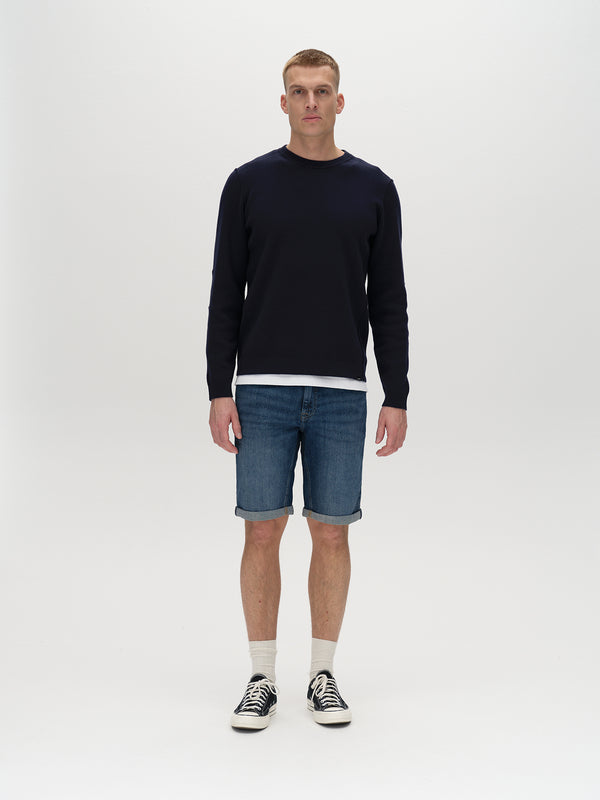 Gabba Markus K4664 Shorts Mid Blue Denim