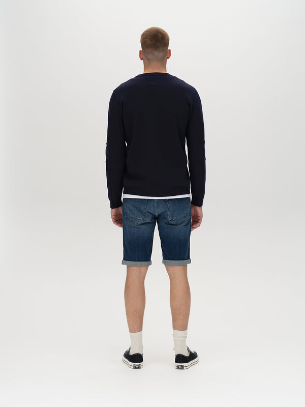 Gabba Markus K4664 Shorts Mid Blue Denim