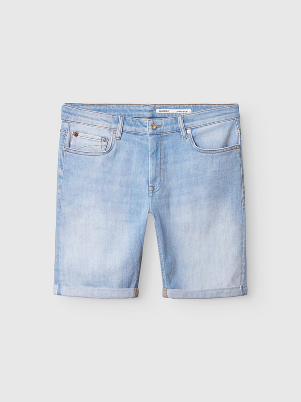 gabba Markus Selvedge Shorts Limited Lt. Blue Denim