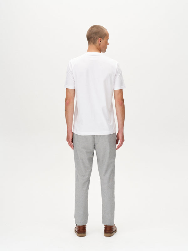 Gabba Monza Button Carre Lt. Grey