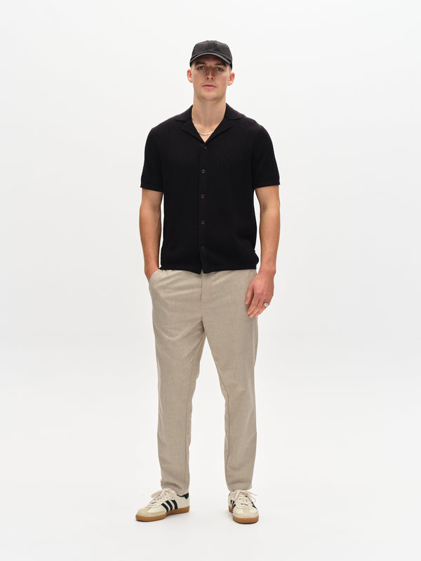 Gabba Monza Button Carre Sand