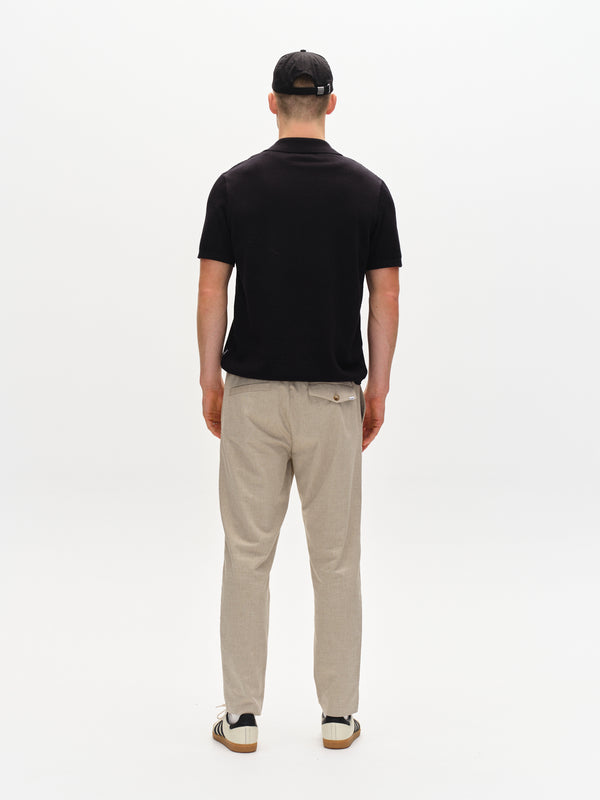 Gabba Monza Button Carre Sand