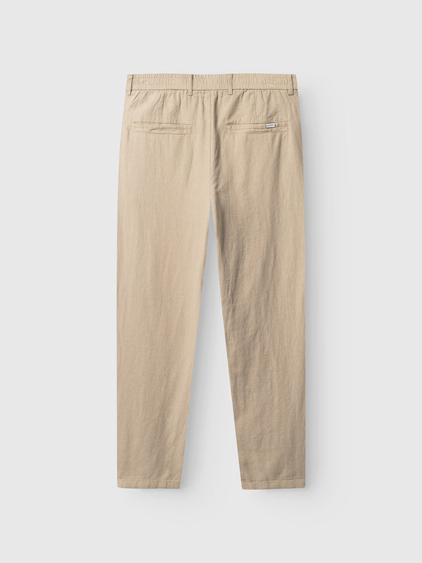 Gabba Monza Lino Cropped Sand Plaza