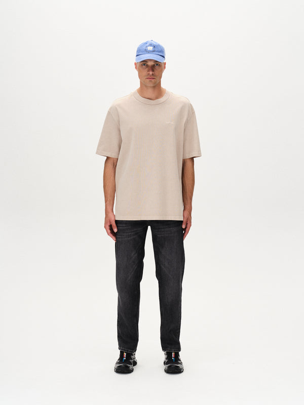 Gabba Nigel Wix Boxy Hour SS Sand Cashmere