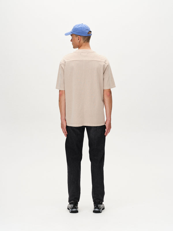 Gabba Nigel Wix Boxy Hour SS Sand Cashmere