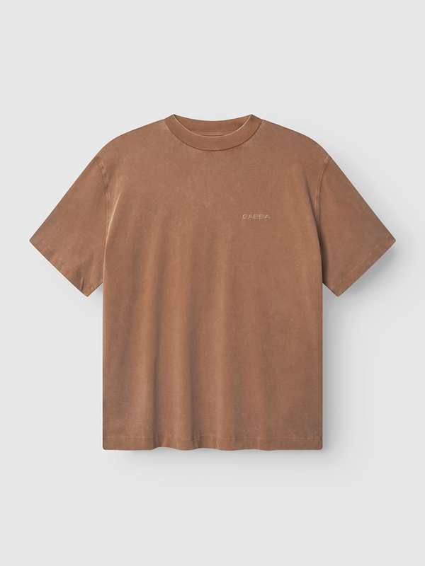 gabba Nigel Wix Boxy Peso SS Bronze brown