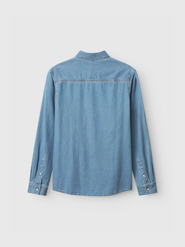 Gabba Sven Reg Denim LS Lt. Blue Denim