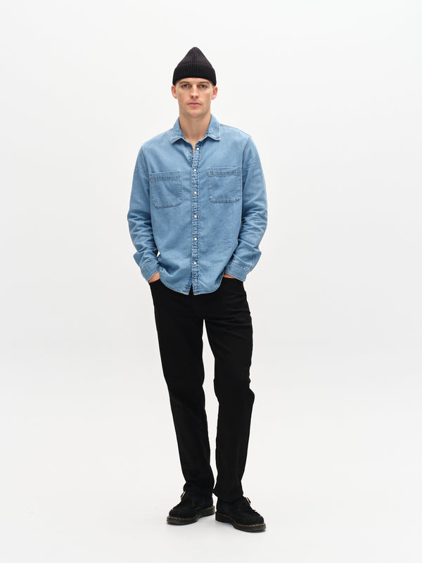 Gabba Sven Reg Denim LS Lt. Blue Denim