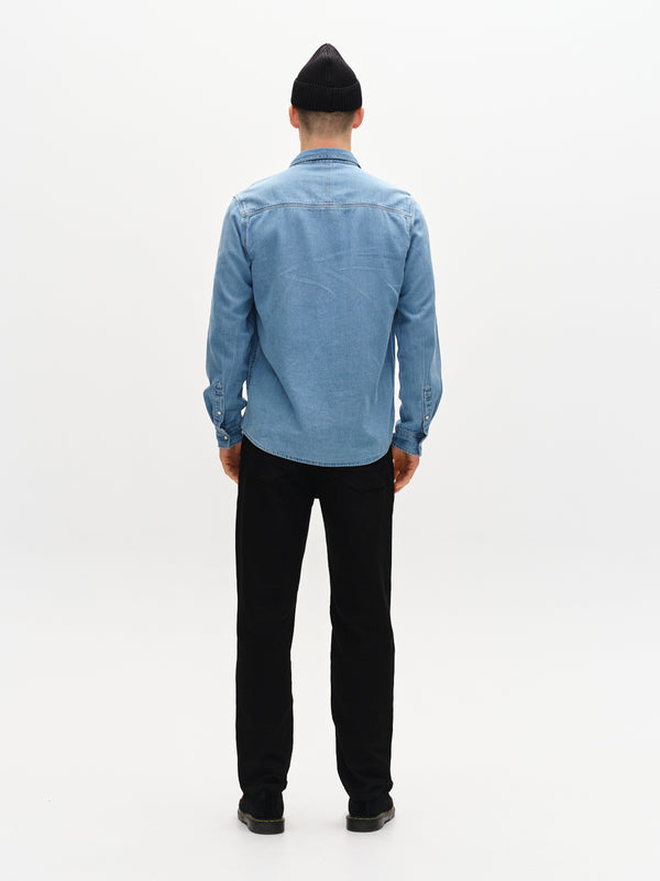 Gabba Sven Reg Denim LS Lt. Blue Denim